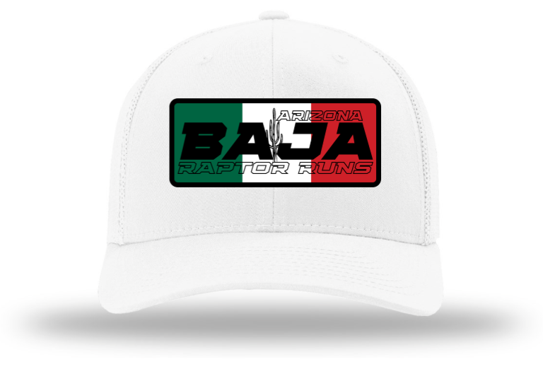 AZRR BAJA Patch Trucker Hats – Arizona Raptor Runs