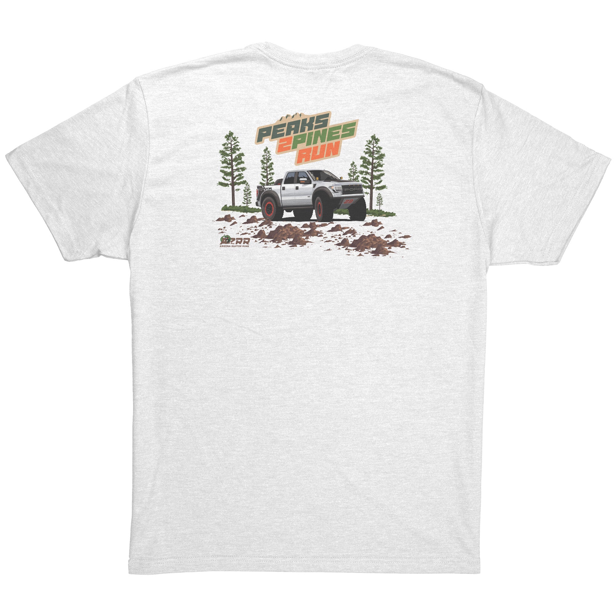 2022 Peaks2Pines Event T-Shirt