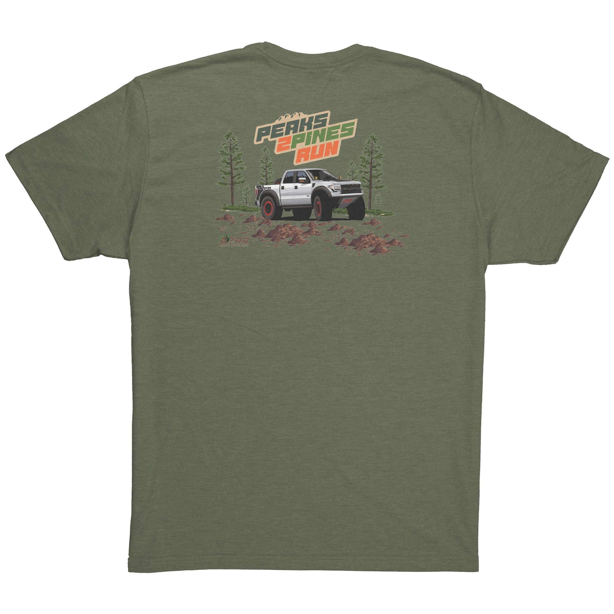 2022 Peaks2Pines Event T-Shirt